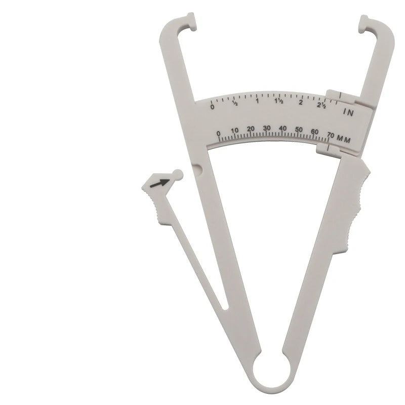 80mm Body Fat Caliper Adipometer Skinfold Measurement Slimming Lose Weight Body Fat Measure Tester Fitness Beauty Health Care