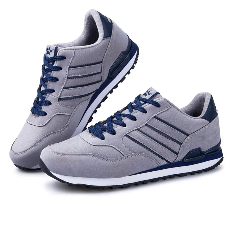 Brand Sneakers Men Outdoor Running Shoes High Quality Lace-Up Men Casual Shoes Fashion Comfortable Walking Shoes Tenis Hombres