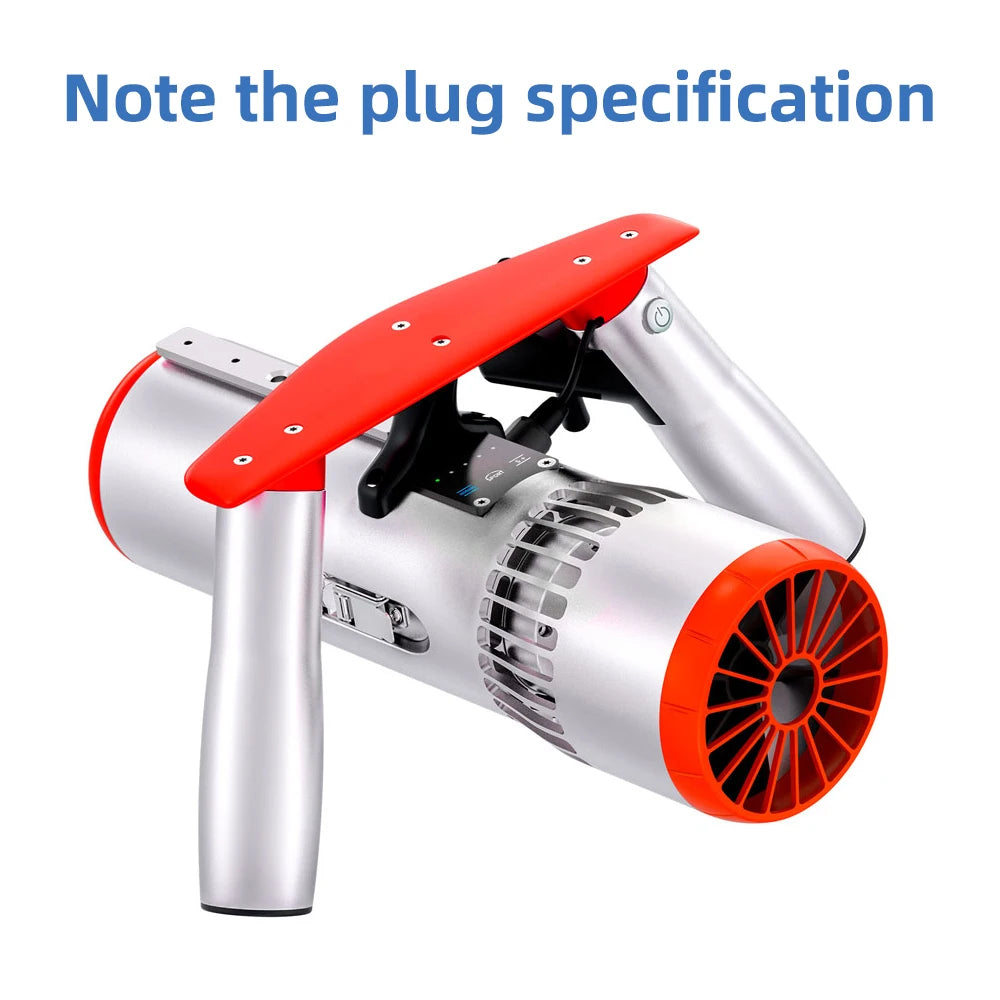 THIITONEE-1PC Multi-Mode Portable Underwater Scooter - 50M Depth Propeller Scuba Diving & Offshore Aquatic Activity Equipment