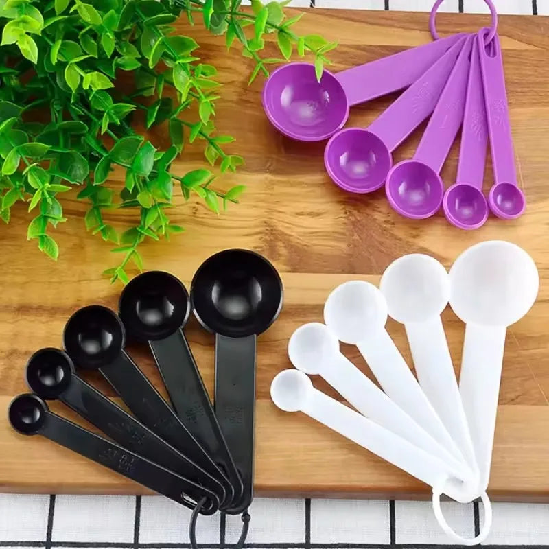 Kitchen Measuring Spoon Measuring Cups Measuring Tools Portable Plastic Coffee Sugar Scoop Kitchen Gadgets