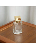 1pc Glass Refillable Perfume Bottle, 30ml/50ml Fine Mist Perfume Atomizer, Portable Cosmetic Sample Container, Travel Accessory,