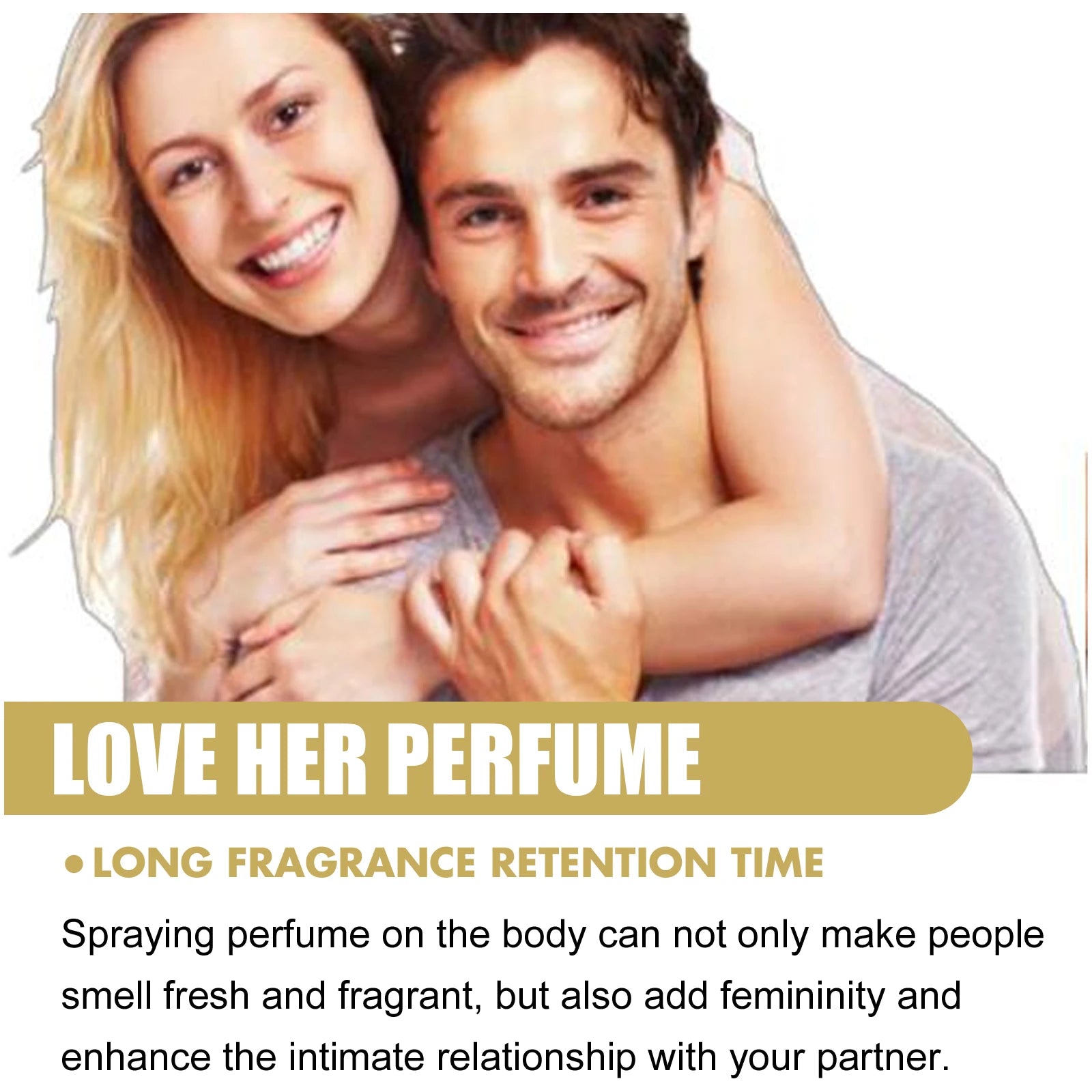 Charming Perfume, Natural and Fresh, Niche, Long-Lasting Fragrance, Portable, Suitable for Couples and Date Atmosphere