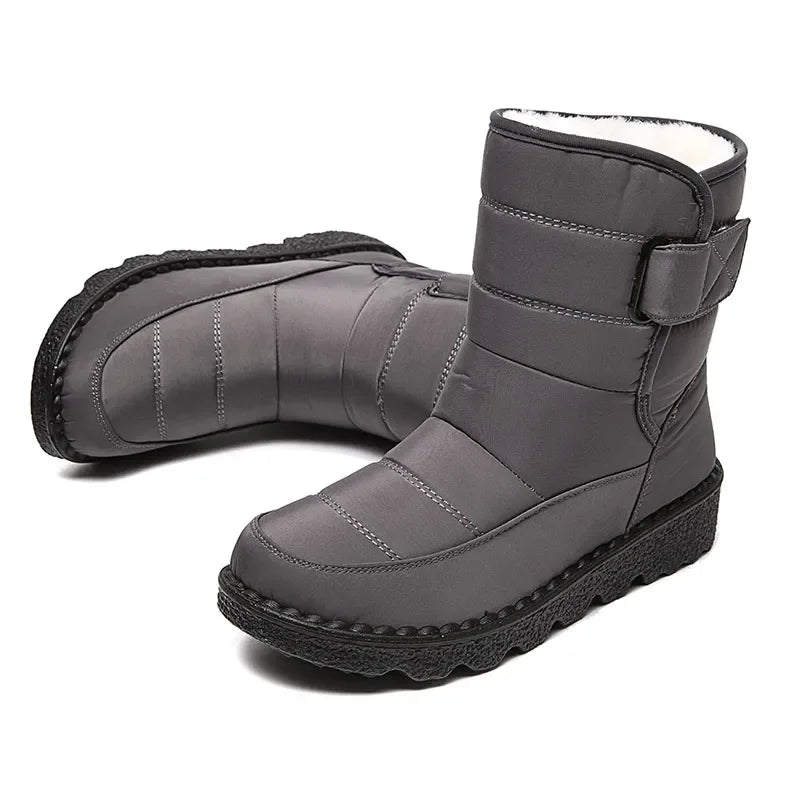 Women Boots 2024 Winter Shoes Woman Waterproof Snow Boots Winter Warm Fur Botas Mujer Korea Style Black Ankle Boots For Women
