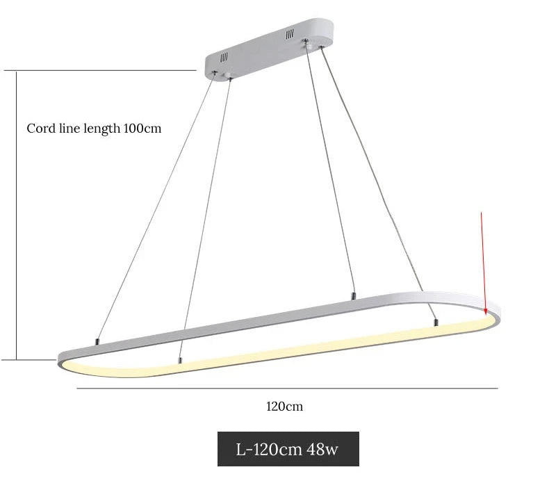 Modern Led Pendant Lighting Indoor Lamps For Restaurant Bedroom Living Room Lights Remote Control Decorative Lamparas AC110/220V