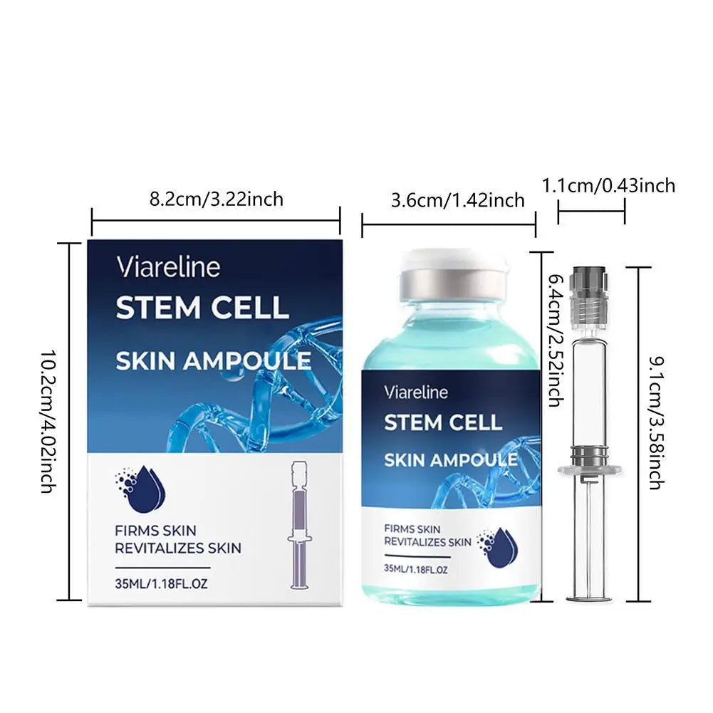 1/2/3PCS Stem Cell Skin Ampoule 35ml Anti-Aging Firming Essence Reduces Fine Lines Rejuvenates Face Serum Skin Care