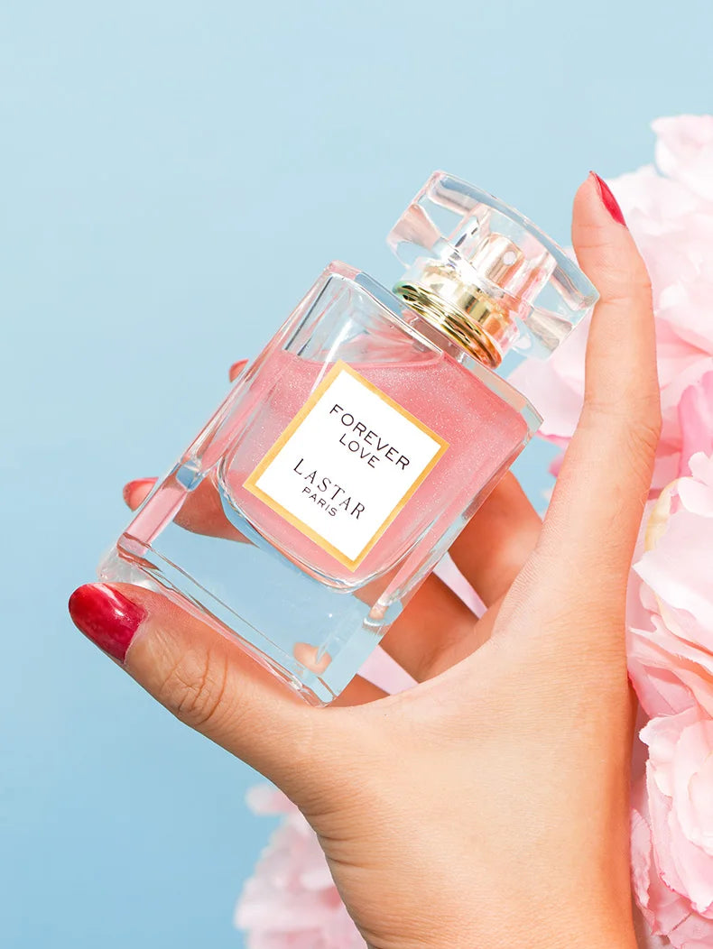 LASTAR Women's Long-lasting Perfume, Two Bottles Totaling 110ml/3.72fl oz, Rose & Jasmine Fragrance, Christmas/New Year Gifts