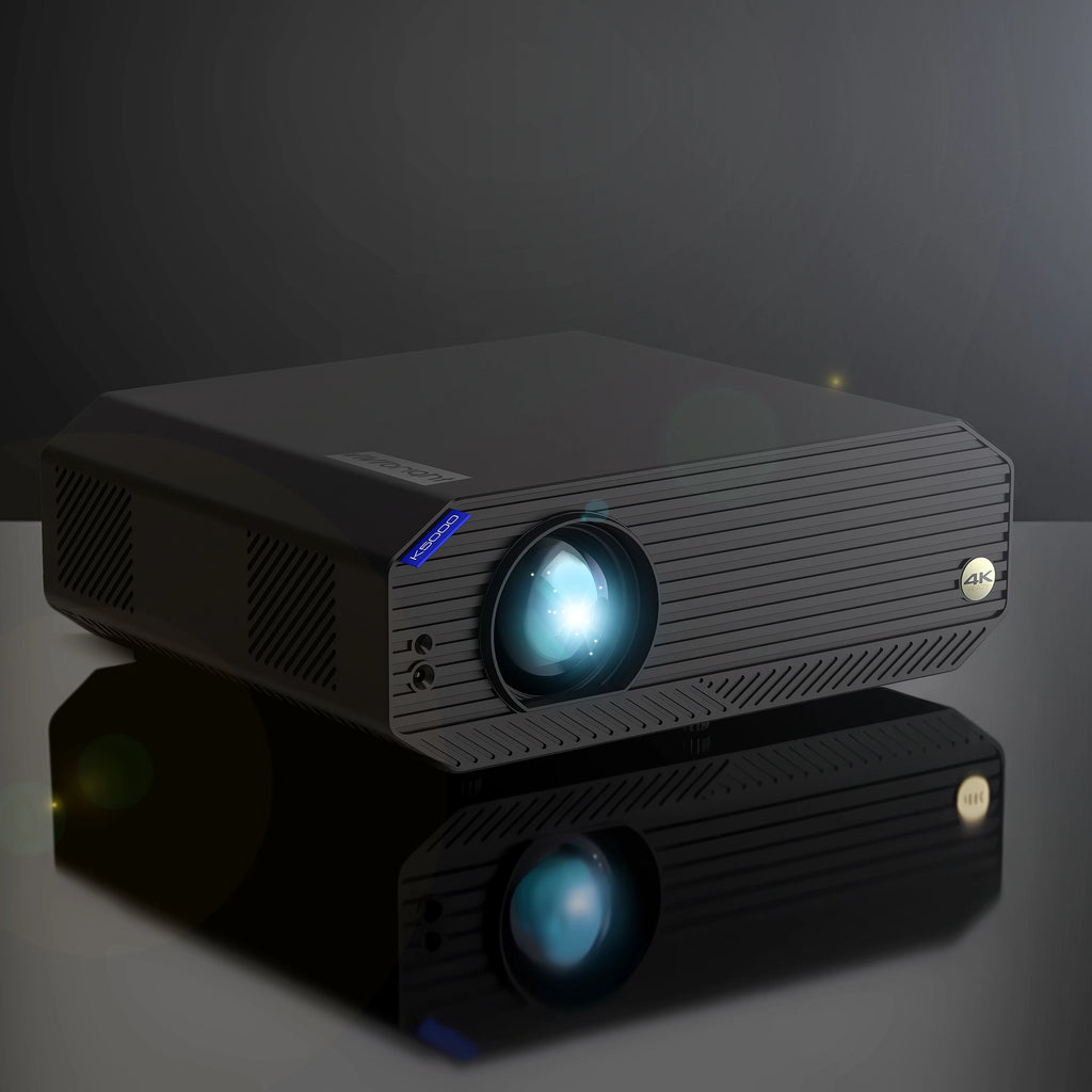 K5000SE Smart Home Theater Projector Full HD 1080P LED with Android 14 OS High Brightness Portable Design for Home Entertainment