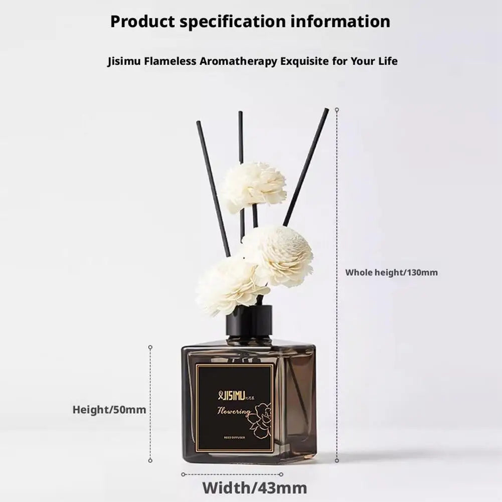 50ml Premium Aroma Diffuser Oil for Home Car Air Freshener Room Deodorizer Perfume Long Lasting Fragrance Reed Diffuser Set 2026