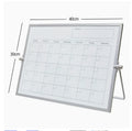 Home use calendar drawing board planner board double-sided whiteboard folding stand type magnetic for teaching office