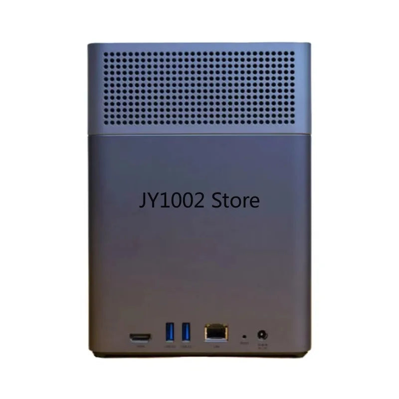 New  DH4300 Plus 4-Bay Desktop NAS Supports 120TB Capacity with USB Interface