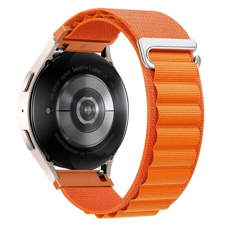 20mm 22mm Alpine Nylon Loop Band For Realme Watch 5/S/3 Oneplus Watch Lite/3/2/2R Comfortable Strap For Xiaomi Watch 5/S4-3-2-1