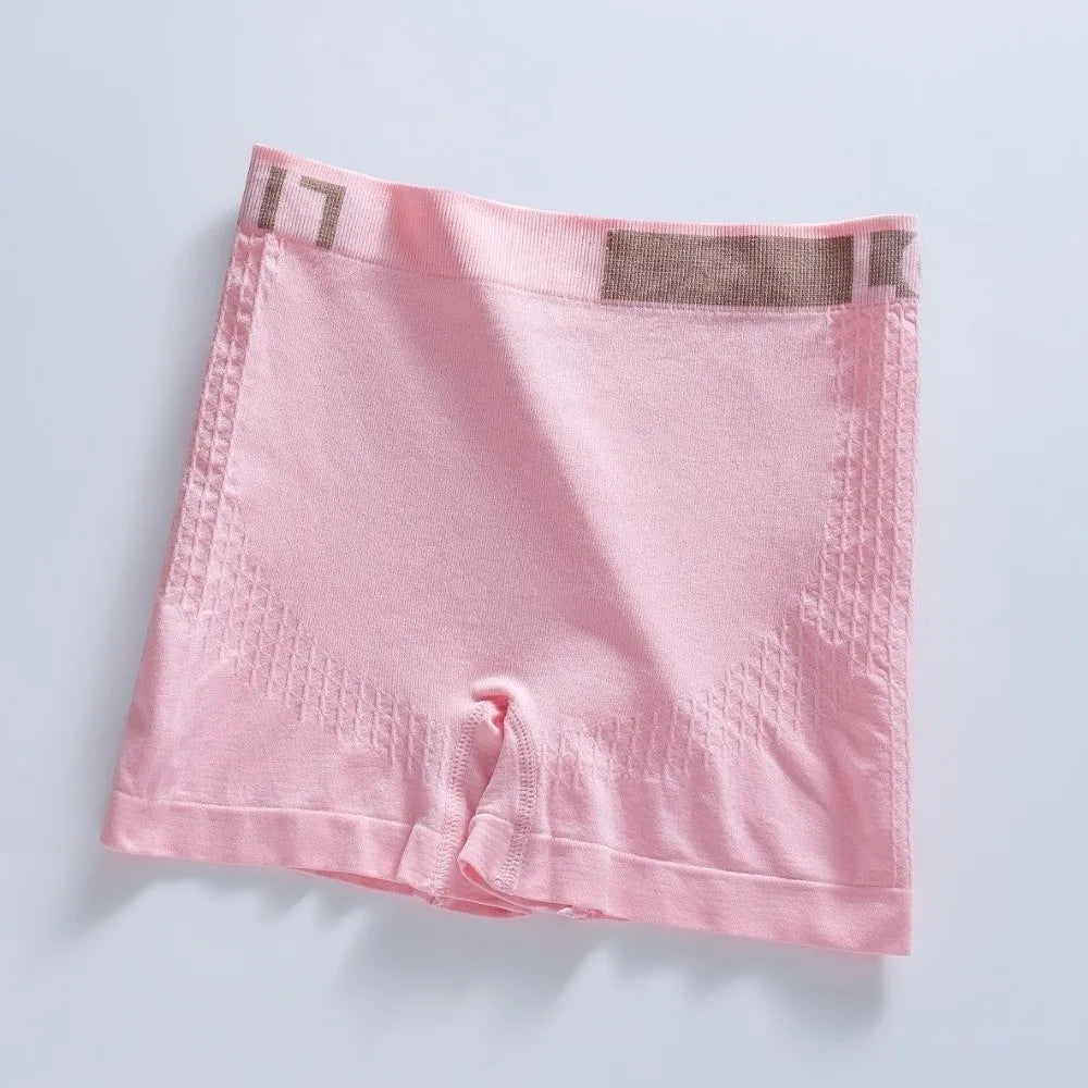 Multiple Sizes High Waisted Yoga Briefs Ribbed Soft Boxer Shorts Breathable Seamless Short Underwear Daily Wear