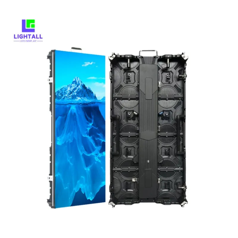 Whole set Outdoor P3.91mm 3x2m LED screen Events use