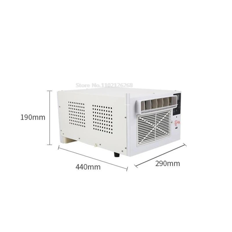 Desktop Air Conditioner Household Air Cooler Mini Air Conditioning With Remote Control LED Control Panel 12-Hour Timer