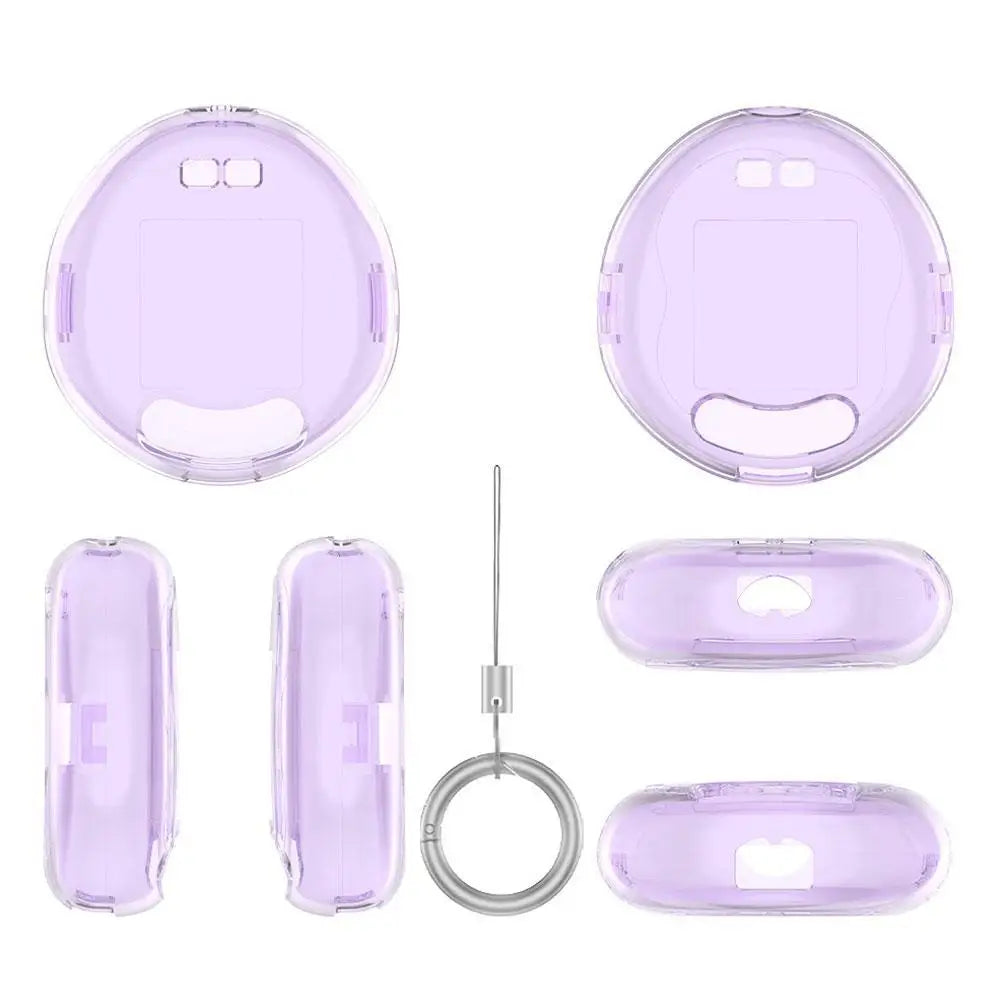 Transparent Hard Shell Case for Tamagotchi Uni Full ProtectiveCoverAnti-Fall Anti-ScratchDustproof ClearAll InclusiveAccessories