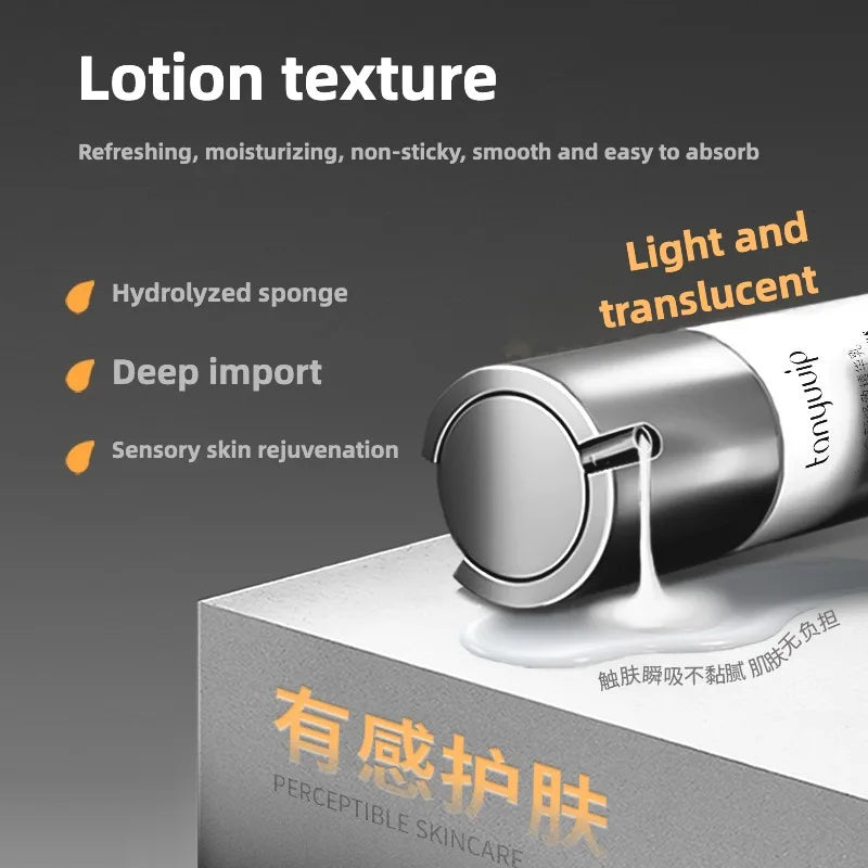 Facial Hydrolyzed Sponge Microcrystal Serum Skin Booster Anti-Wrinkle Firming Moisturizing Repairing Brightening Skin Care