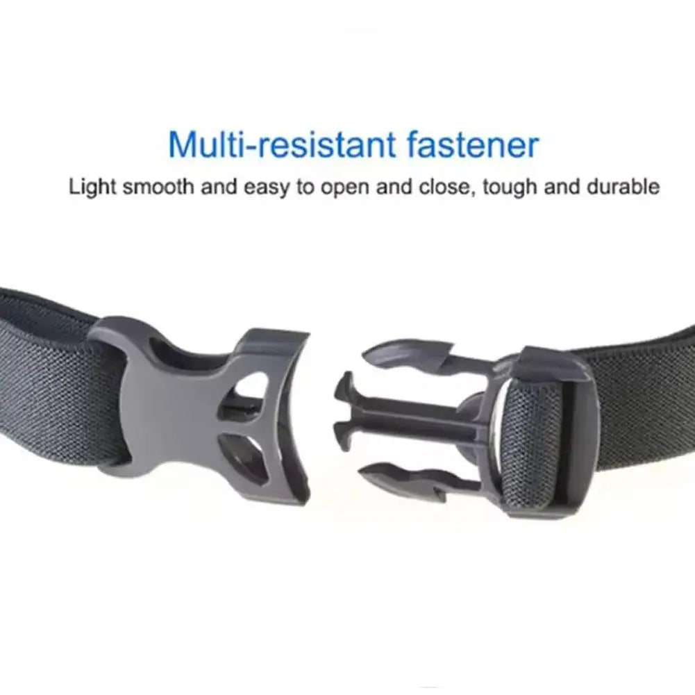 Ironman Triathlon Marathon Running Belt Bicycle Adjustable Outdoor Sports Elastic Belt, Lightweight and Simple Number Plate Belt