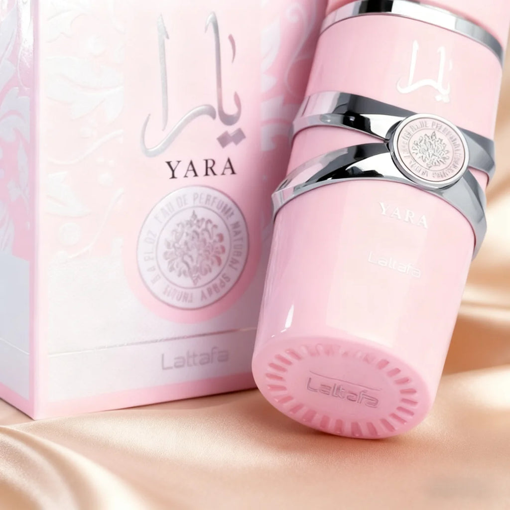 Lattafa Yara Eau De Parfum for Women Mens 100ml 3.4oz Long Lasting Fragrance Vanilla Gourmand Fruity Floral Arabian Perfume Gift for Unisex