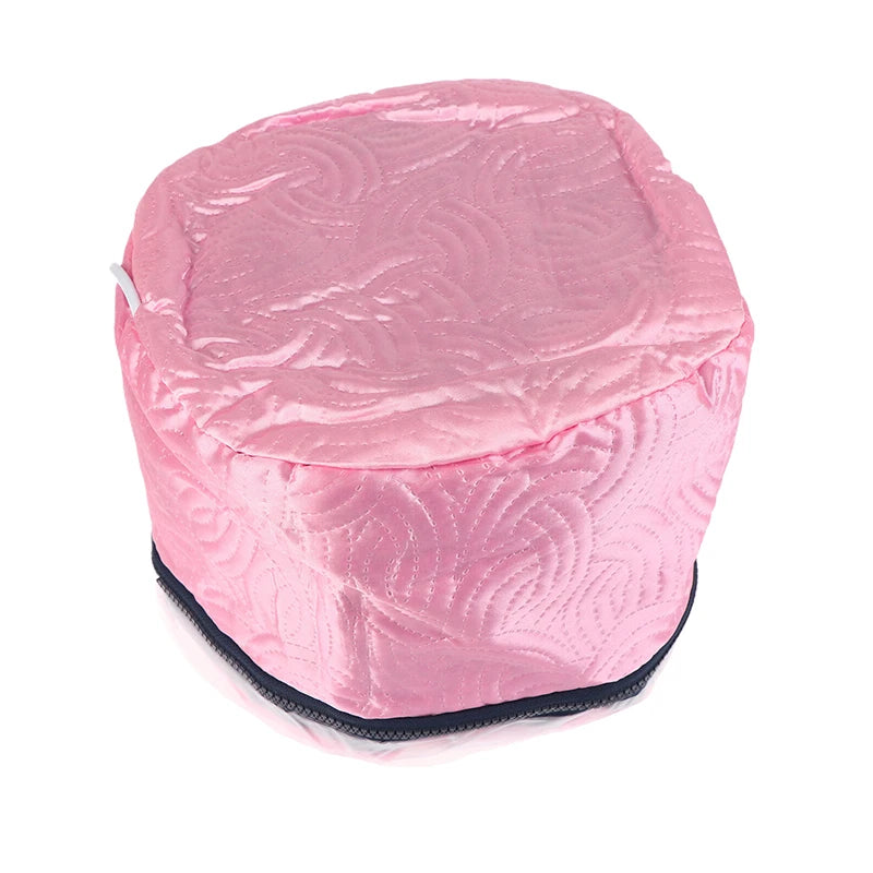 Hair Steamer Cap Electric Hair Heating Cap Thermal Hat Self-heating Hat SPA Nourishing Hair Styling Care〔CC55〕