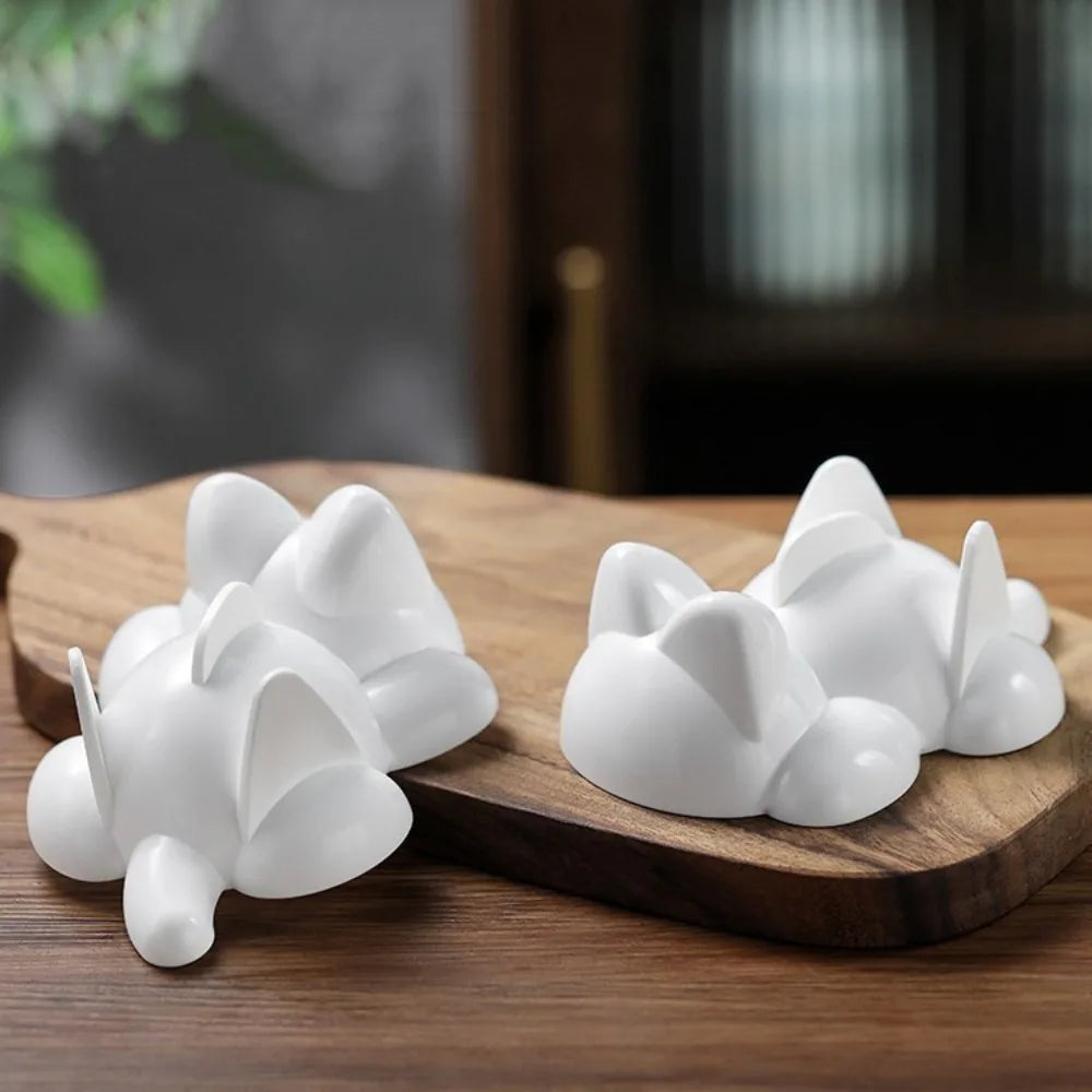 Cute Cat Animals Shape Sushi Molds Plastic Kids Rice Mashed Potato Pumpkin Mash Molds Baking DIY Tools Supplies Kitchen Gadgets