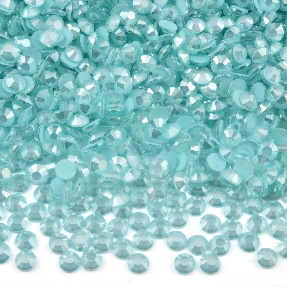 OLeeya SS6-SS30 Texture Blue Series Glitter Crystal Non Hotfix Rhinestones DIY Nails Strass Diamond For Dress Vestidos
