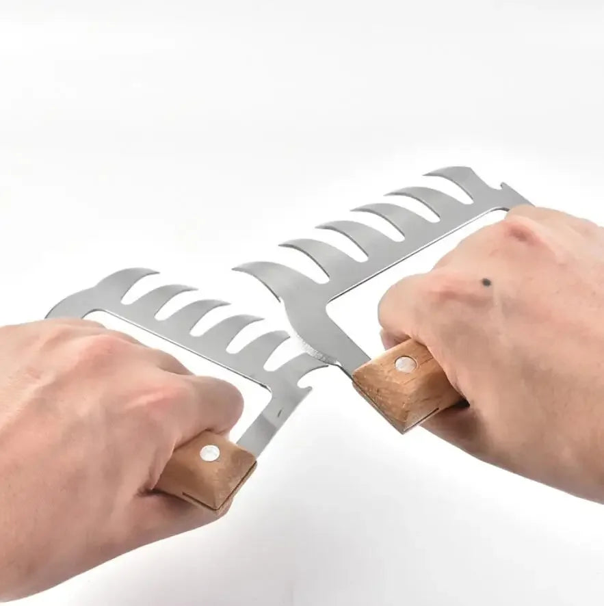 Bear Claws Barbecue Fork Pull Shred Pork Shredde Manual Meat Clamp Roasting Fork Kitchen Tool Bbq Accessories Kitchen Gadgets