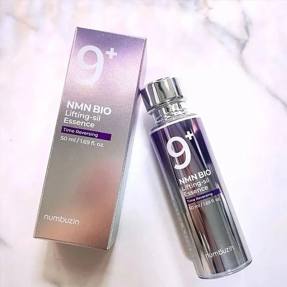 Korean Numbuzin NO.9 NAD+ BIO Skincare Set - Lifting-sil Mask NMN Essence Retinol Eye Cream Lifts Firms Brightens Korean Beauty