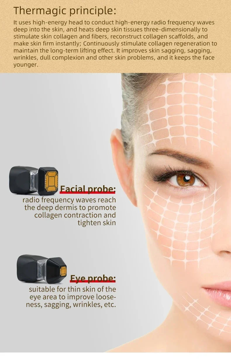 New Facial Lifting Massager Facial Eye Care Home Use Wrinkle Fine Line Removal Skin Rejuvenation Machine Beauty Device
