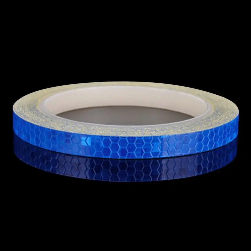 Safety Motorcycle Reflective Film Reflective Stickers Bicycle Wheel Decor Tape For Cycling Bike Reflective Tape Warning Strip
