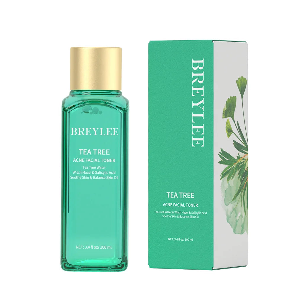 BREYLEE Tea Tree Oil Extract Facial Skincare Toner Oil Balance 100ml