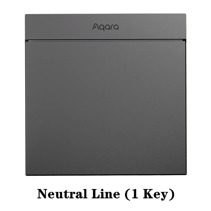 Aqara Smart Wall Switch H1M With Neutral Line Wireless Key Light Switch Zigbee Multiple Control Modes Smart Wall Light Switch
