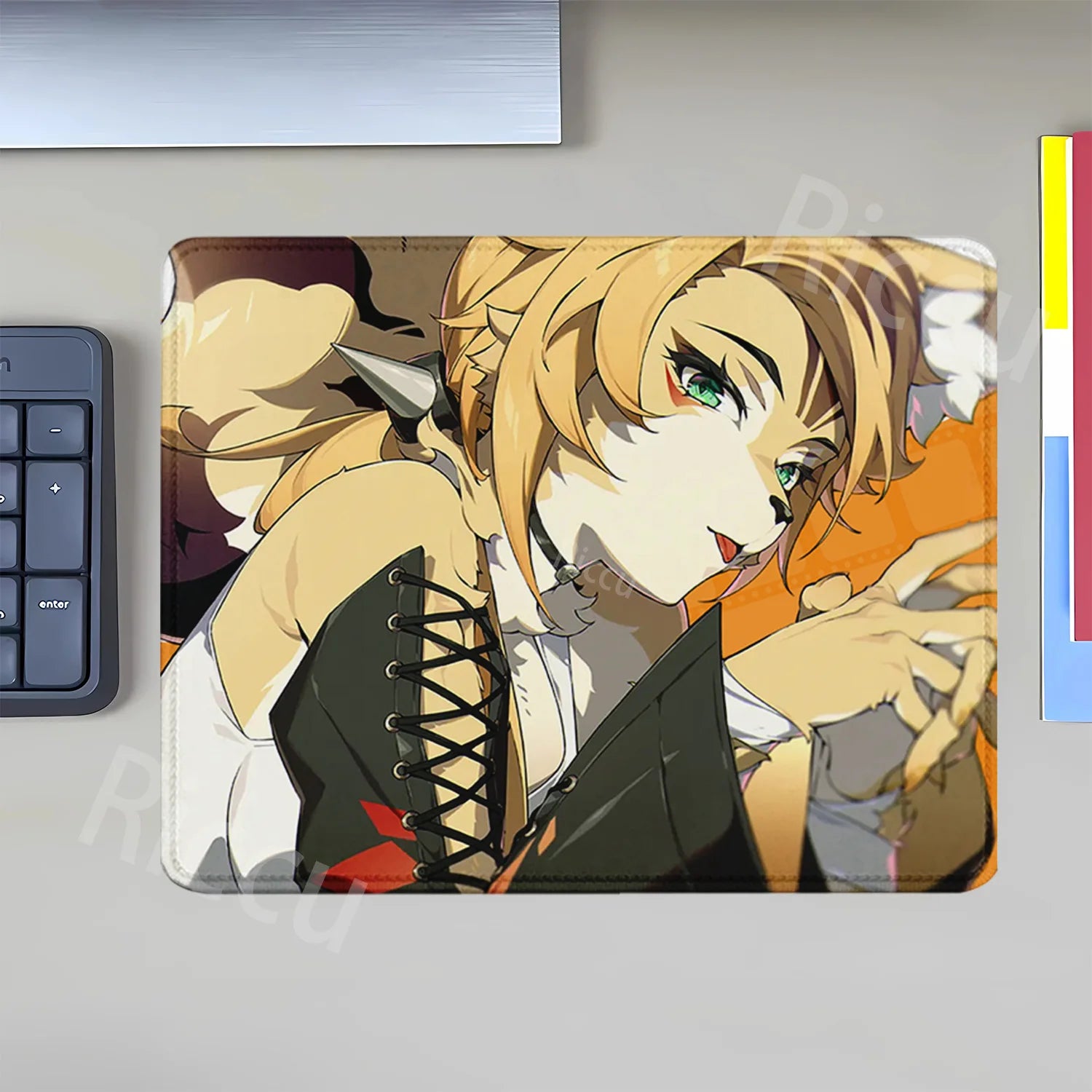 Mouse Pad Zenless Zone Zero Vivian Hoshimi Miyabi Ellen Joe Small Size Mousepad ZZZ Office accessories overlock teclado Desk Mat