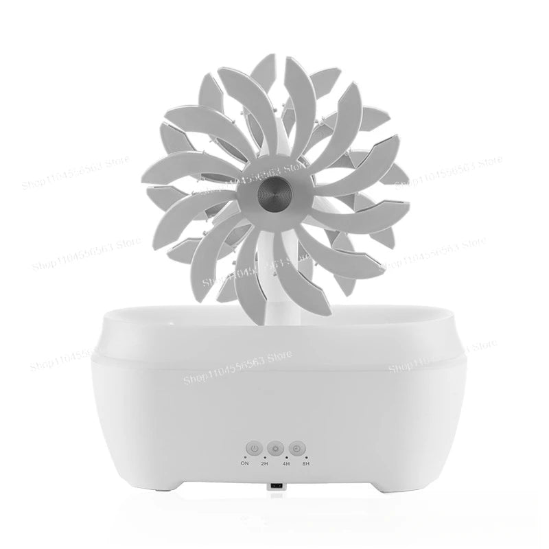 New product, windmill, aromatherapy machine, desktop, essential oil diffuser, water drop humidifier, household, heavy fog