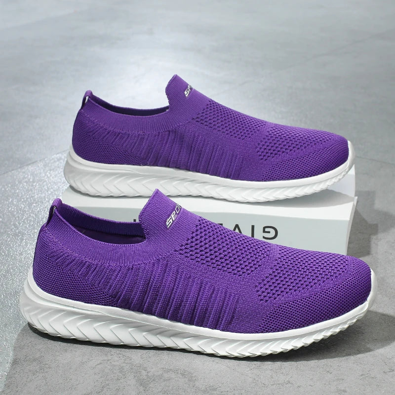 Men Vulcanize Shoes Mesh Men Shoes Lightweight Comfortable Men's Sneakers 2025 Autumn Fashion Slip on Flats Shoes Male Loafers