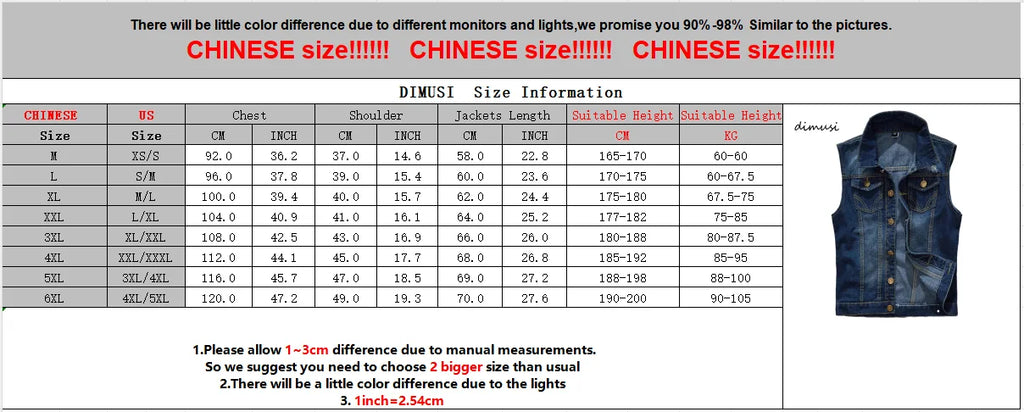 DIMUSI Men Denim Vest Vintage Sleeveless Washed Jeans Waistcoat Man Design Cotton Cowboy Ripped Jacket Male Waistcoat 5XL,YA663