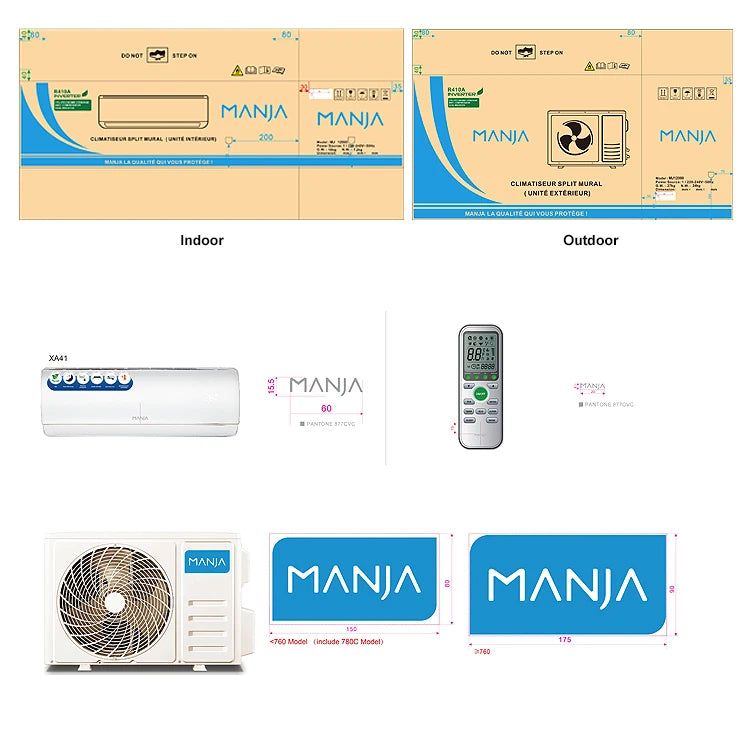 Inverter Portable Aircon Unit Mini AC air Coolers 9000btu Double Hoes&single Hose Portable air Conditioning UVC for Room Home