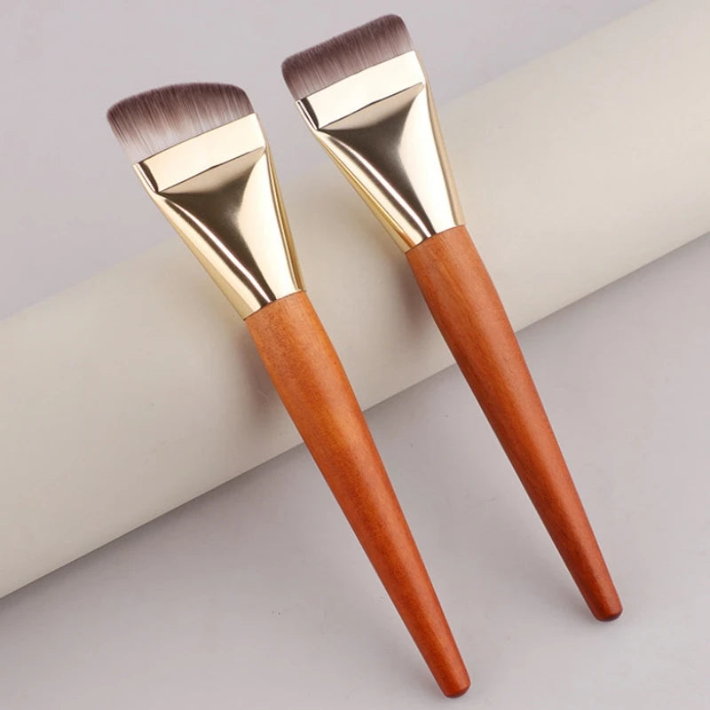Ultra Thin Foundation Makeup Brushes Flat Top Angled professional Face Contour Make Up Brush