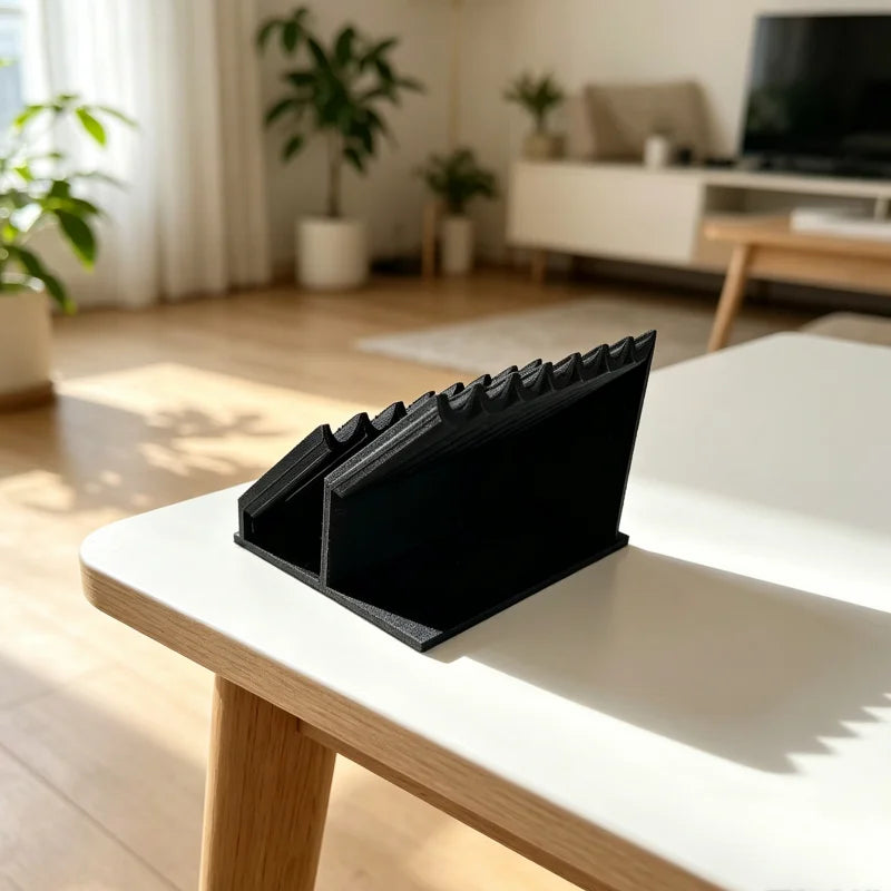 1pc-Perfume Sample Organizer: A desktop Compartmentalized Rack Designed to Store and Display Various Types of Perfume Samples.