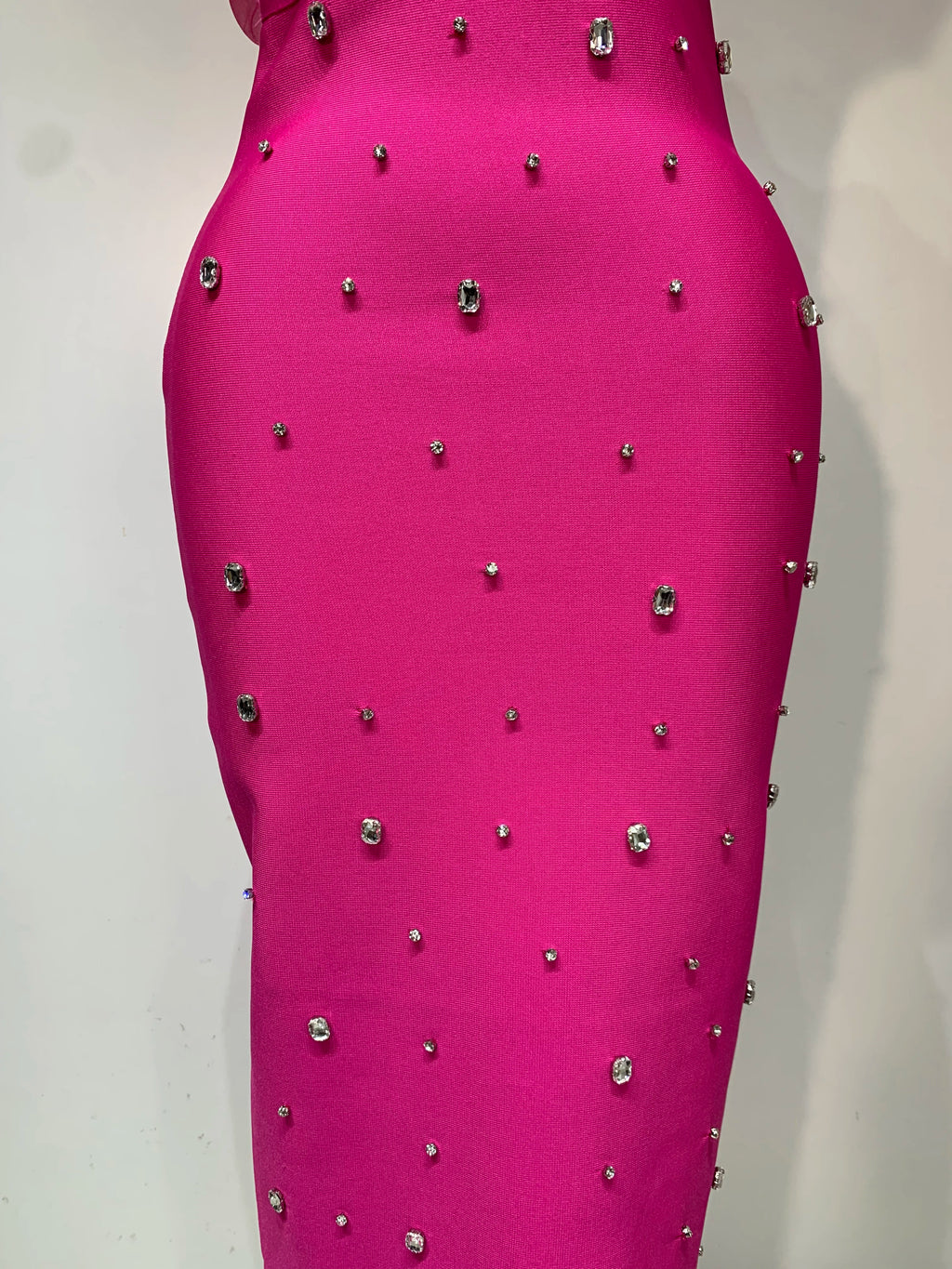 2025 Women Sexy One Shoulder Shinning Crystal Bodycon Bandage Long Dress Celebrate Festival Fashion Evening Party Luxury Dress