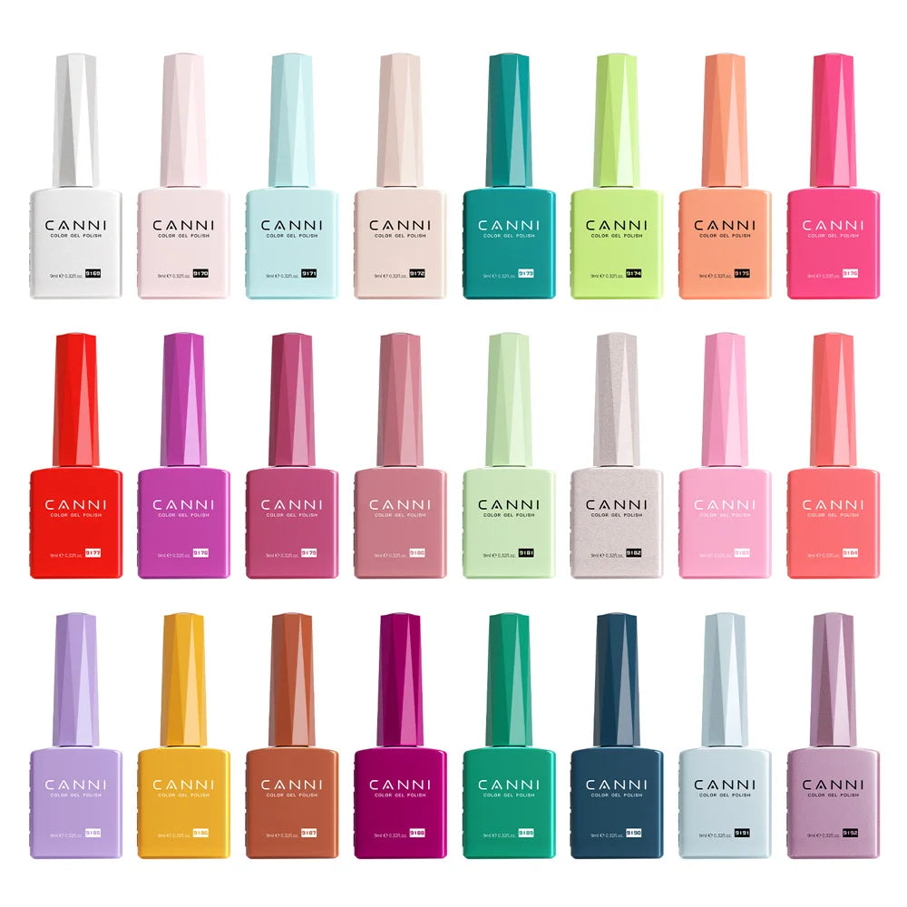 CC8 CANNI 9ml Nail Gel Polish HEMA FREE Summer Nails Color Soak Off UV LED Semi Permanent Smoothy Texture Nail Art Manicure
