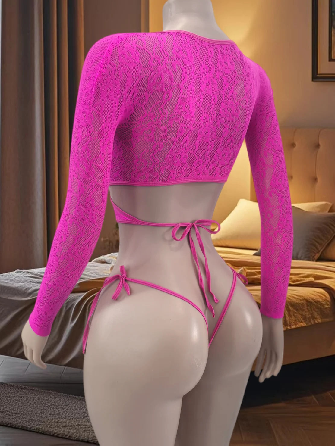 Sexy Lingerie Sets Hot Three-Point Bikini Underwear Bra And Brief Set Erotic Sleepwear Comfortable Intimate Apparel Costumes