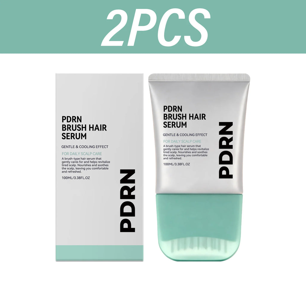 PDRN Hair Serum Centella Scalp Soothing Serum Nourishing Calm Tense Scalp Cooling Daily Scalp Care Sensitive Scalp Massager