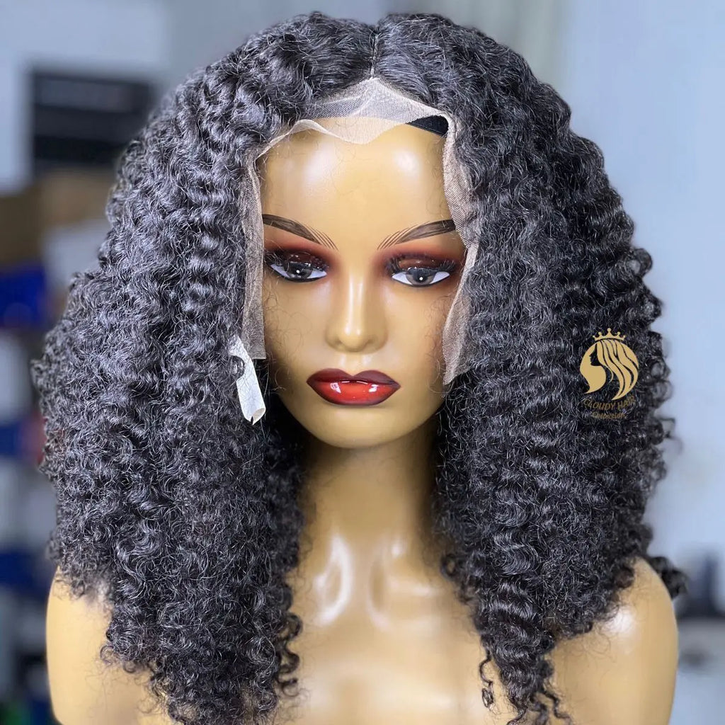 CDYHAIRVN Wholesale Factory Burmese Curly Bundles 100% Vietnamese Raw Human Hair Wig Transparent HD for Women 150%-250%