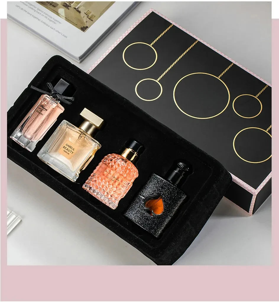 Original Women Perfume Sets 100ml Gift Box 4pce Set Fresh Lasting Fragrance Eau De Parfum Plant Floral Scent Fresh духи женские