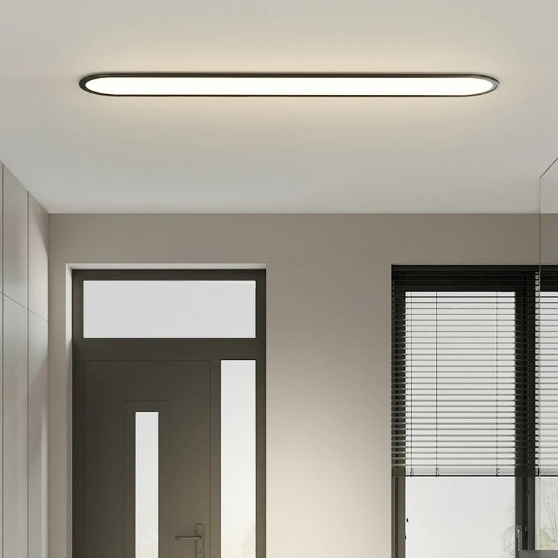 Led Ultra-thin Ceiling Light Long Corridor Aisle Lamp Home Balcony Lamps Simple Cloakroom Bedroom Porch Indoor Lighting Fixtures
