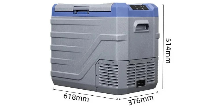 35L Car Fridge, 12V/24V Portable Refrigerator with APP Control, Compressor Cooler for RV/Truck/Camping, -20℃~20℃, Freezer