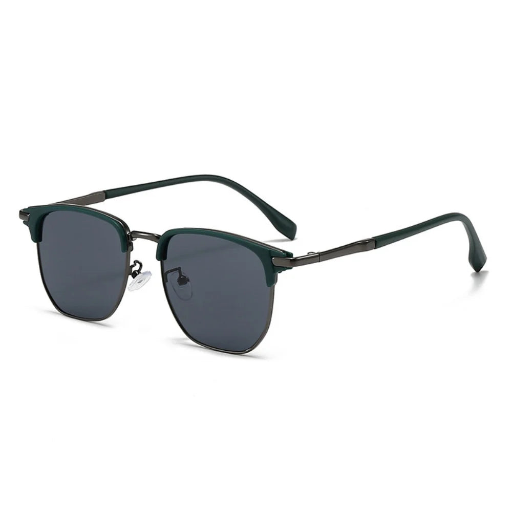 Sun Glasses Elegant Uv400 Eyewear Vintage Half Frame Sunglasses  Fashion Sunglasses For Travel Driving Outdoor