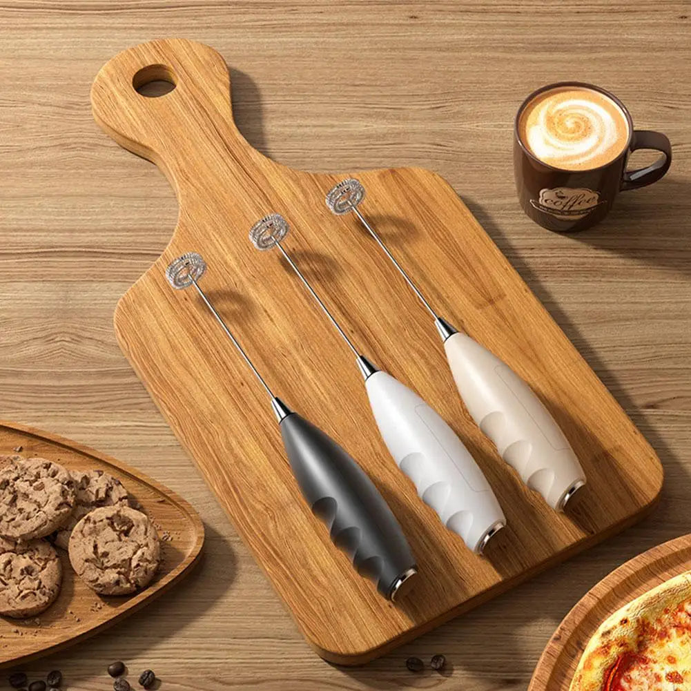 Mi Milk Frother Handheld Foam Maker For Latte Mini Whisk Coffee Cappuccino Frappe Matcha Hot Chocolate Egg Beater Drink Mixer