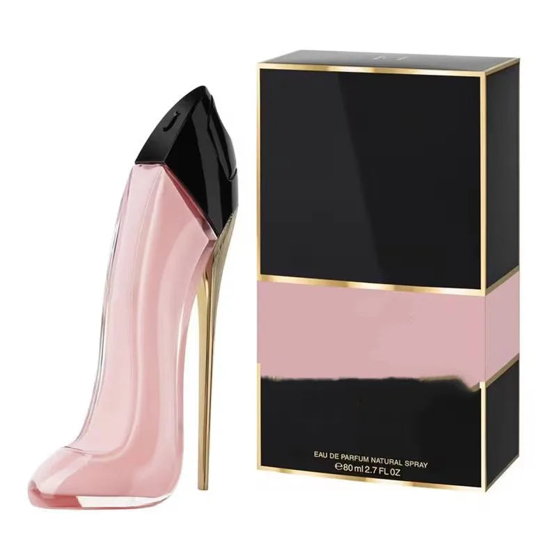 Seven ladies perfume, including Good Girl Blush and Very Good Girl, spray, 80ml, with long-lasting flower and fruit fragrance, elegant and unique, lasting fragrance, suitable for any venue, the best choice for giving ladies g