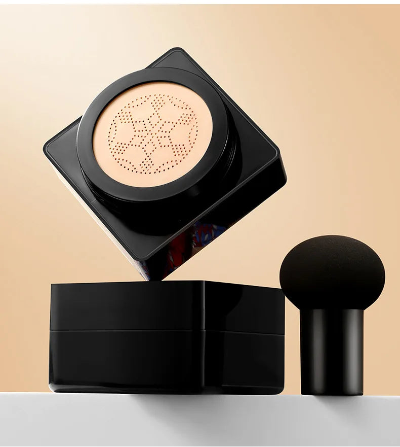 Mushroom Head BB Cream Foundation Cream Full Coverage Natural Nude Face Concealer Moisturizing Waterproof Long Lasting Makeup